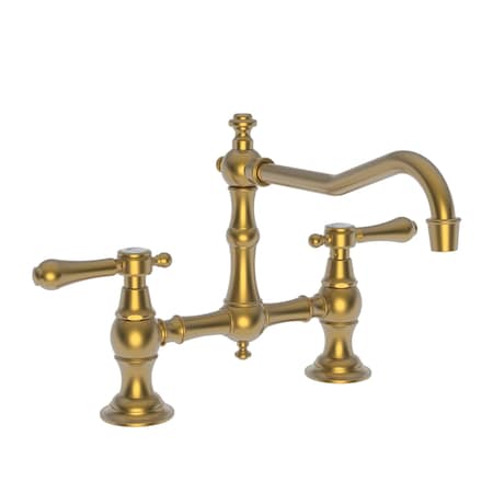 Newport Brass Kitchen Bridge Faucet in Satin Bronze (Pvd) 9461-10
